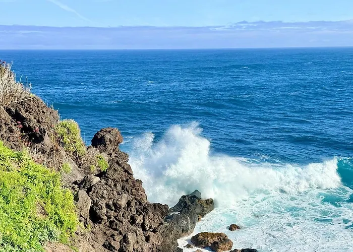 Casa Riva, With Pool Overlooking The Sea Prázdninový dům Las Aguas