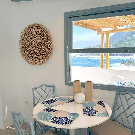 Casa Riva, With Pool Overlooking The Sea Дом отдыха Лас-Агуас